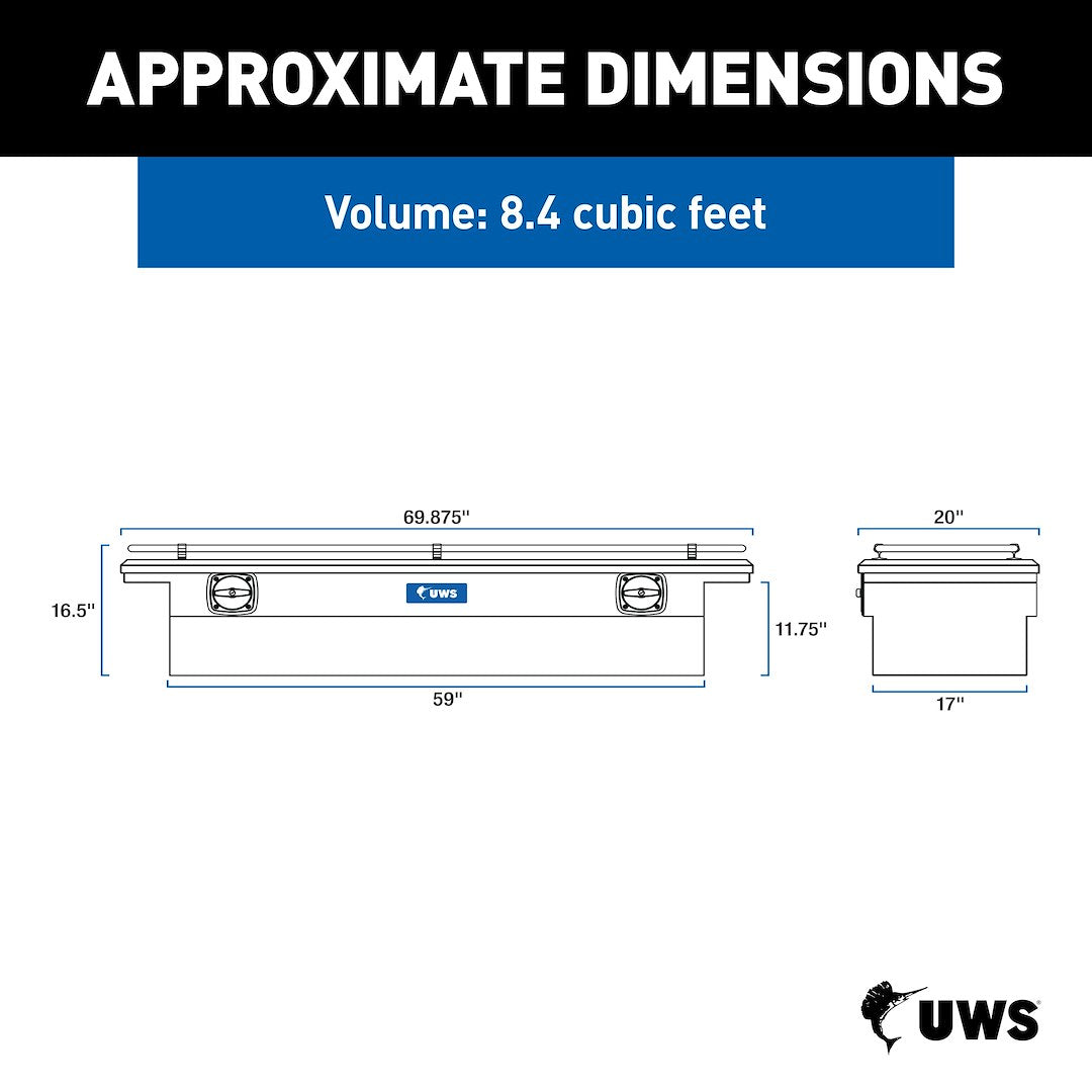 Product of Uws Sl-69-Lp-Blk-R Tool Box