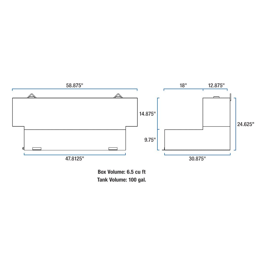 Product of Uws St-100hh-W Liquid Transfer Tank