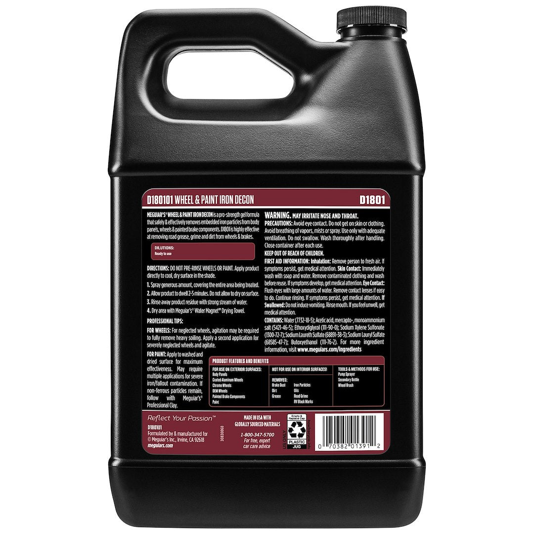 Product of Meguiars D180101 Iron Remover