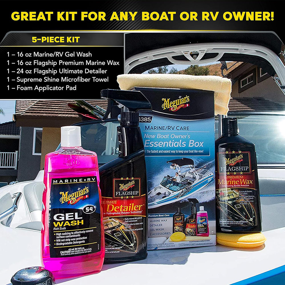 Product of Meguiars M6385 Marine Detailing Kit
