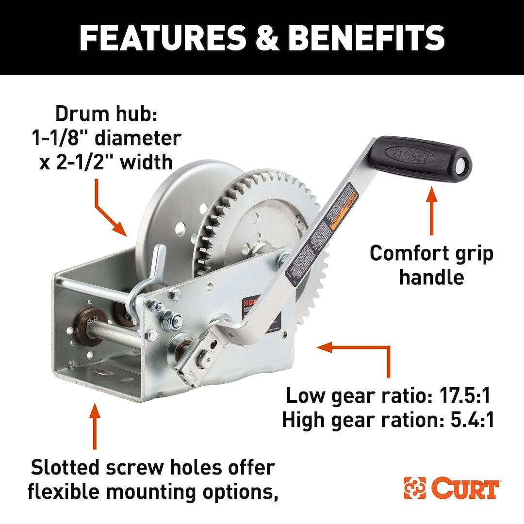 Product of Curt 29532 Trailer Boat Winch