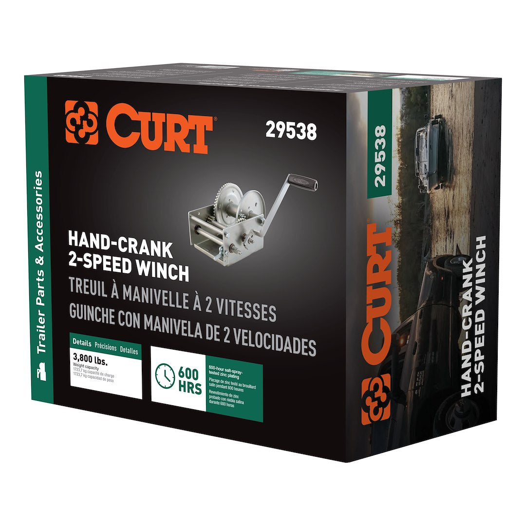 Product of Curt 29538 Trailer Boat Winch