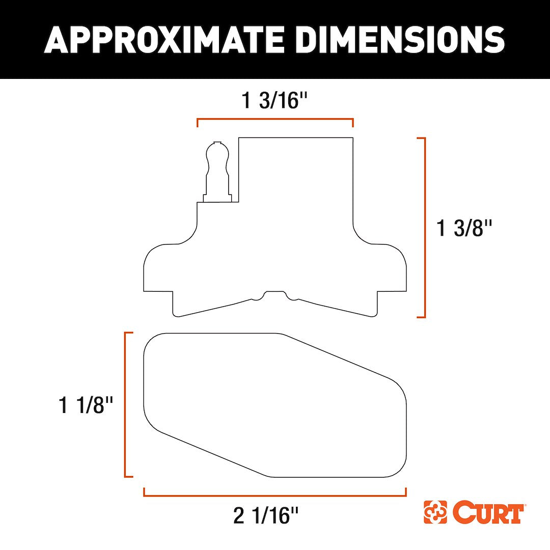 Product of Curt 58306 Trailer Wiring Connector