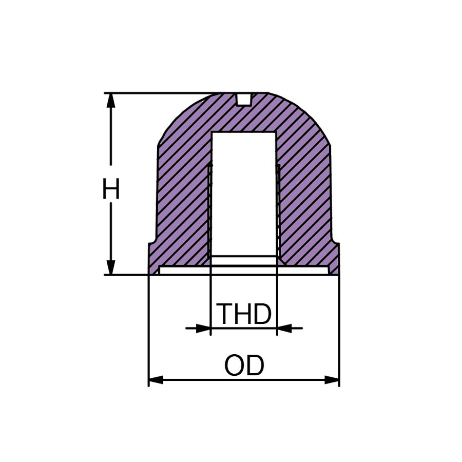 Product of Martyr Anodes Cm55989z Marine Anode Kit