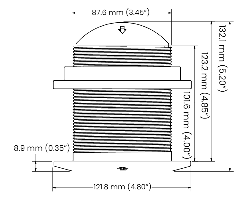Product of Echonautics Bt87h1kw-00 Transducer