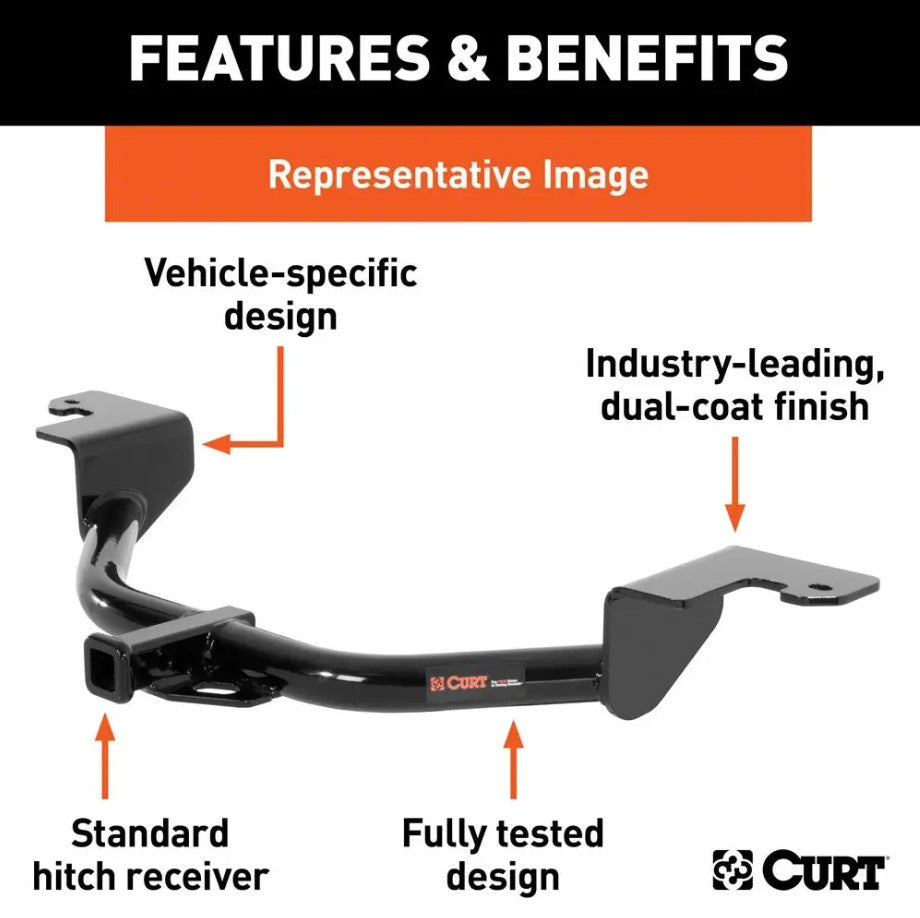 Product of Curt 13637 Trailer Hitch Rear