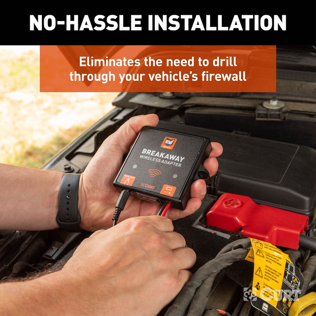 Product of Curt 52205 Towed Vehicle Brake Control Radio