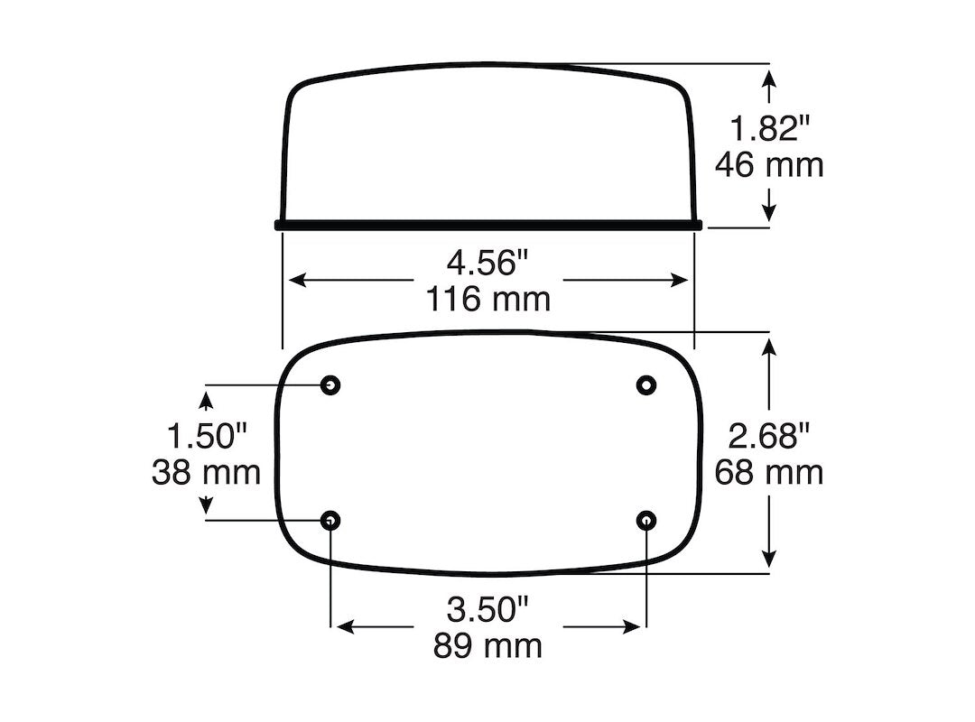 Product of Peterson Mfg. V306r Trailer Light