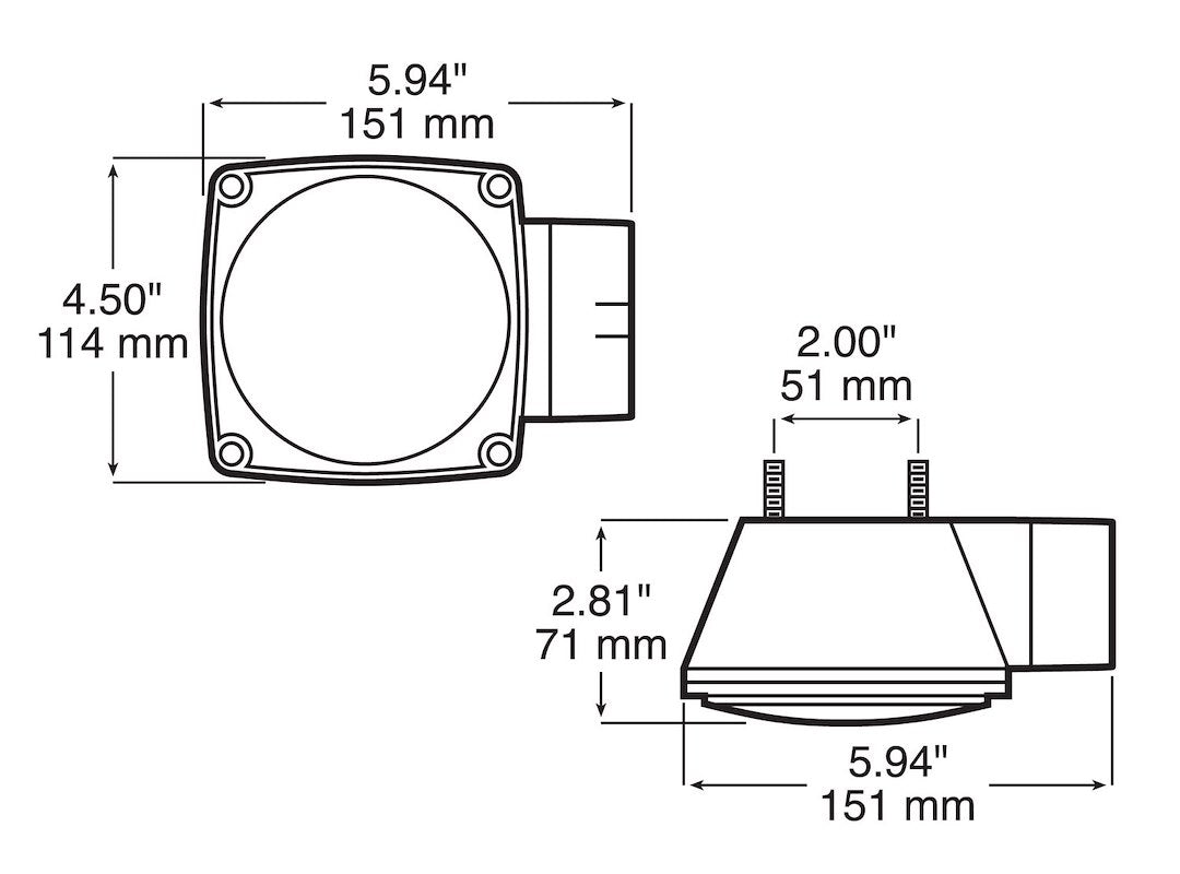 Product of Peterson Mfg. V452 Trailer Light