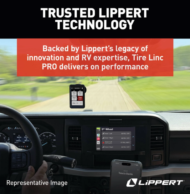 Product of Lippert Components 2024115889 Tire Pressure Monitoring System - Tpms