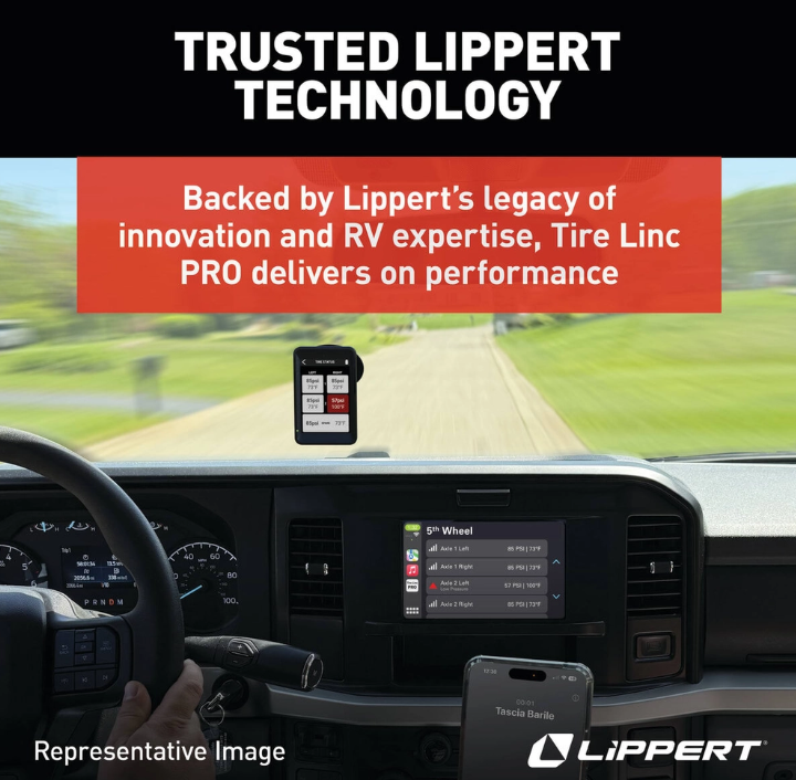 Product of Lippert Components 2024115887 Tire Pressure Monitoring System - Tpms