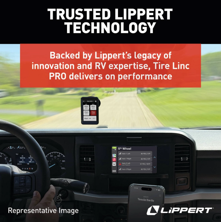 Product of Lippert Components 2024115891 Tire Pressure Monitoring System - Tpms