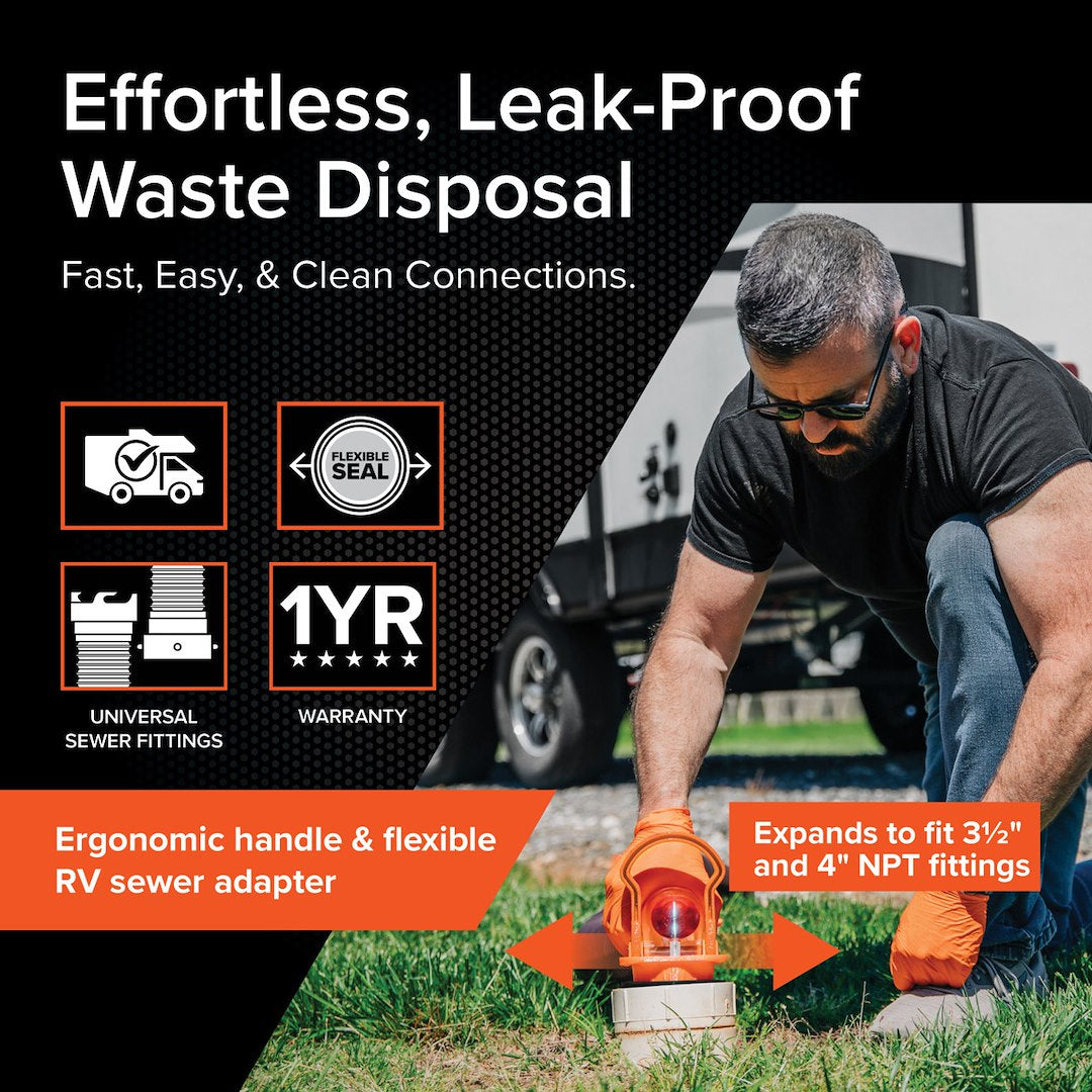 Camco 39730 Sewer Hose Connector