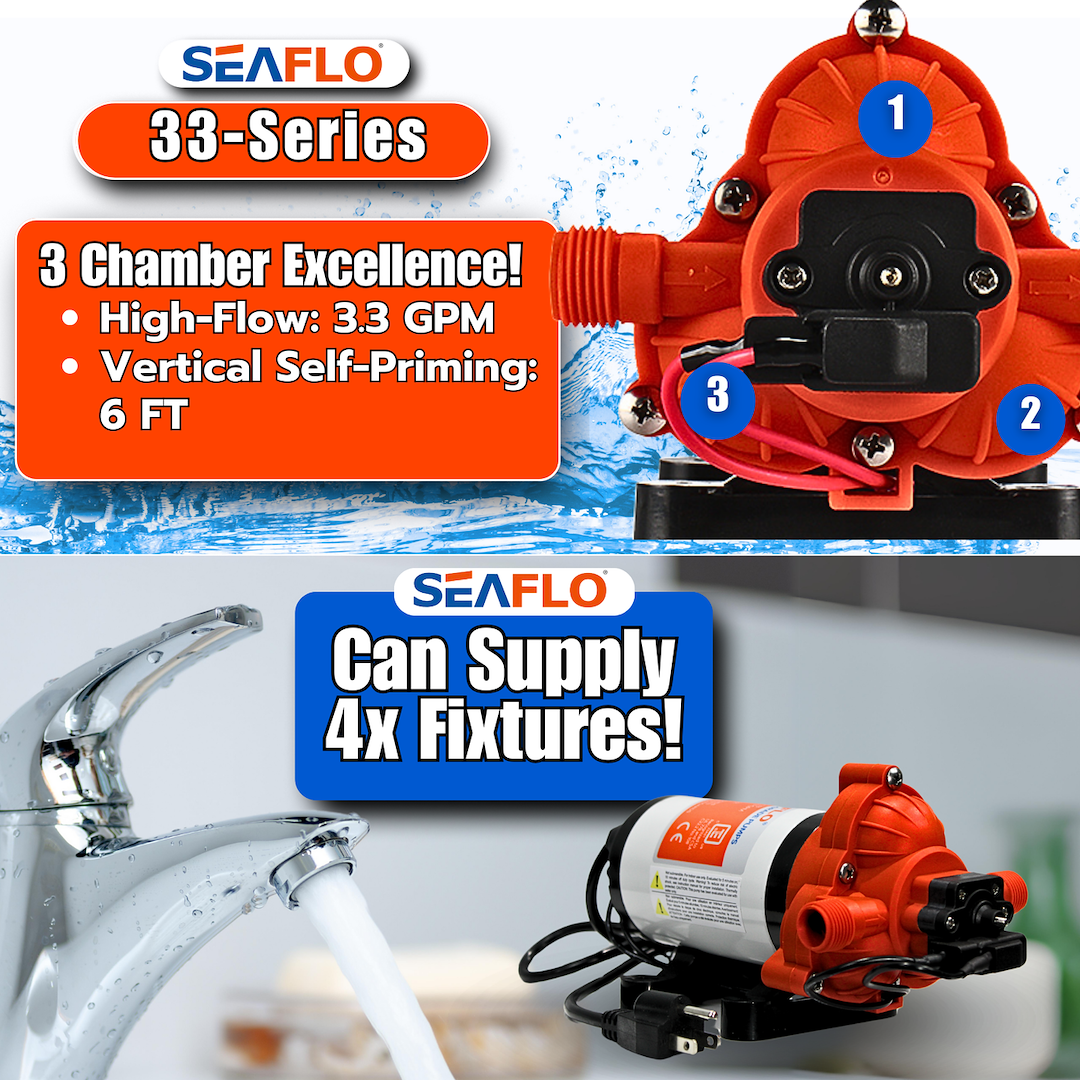 Product of Seaflo Sfdpa1-033-045-33 Fresh Water Pump