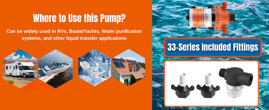 Product of Seaflo Sfdpa1-033-045-33 Fresh Water Pump