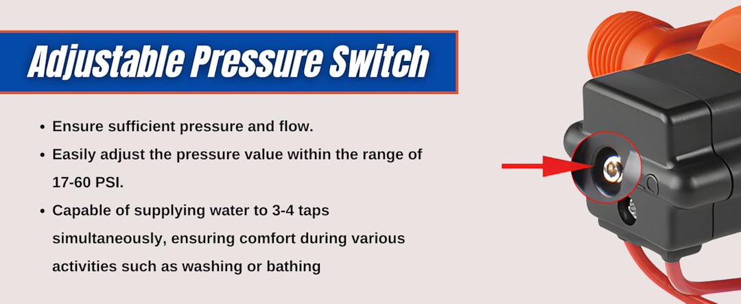 Product of Seaflo Sfdpa1-033-045-33 Fresh Water Pump