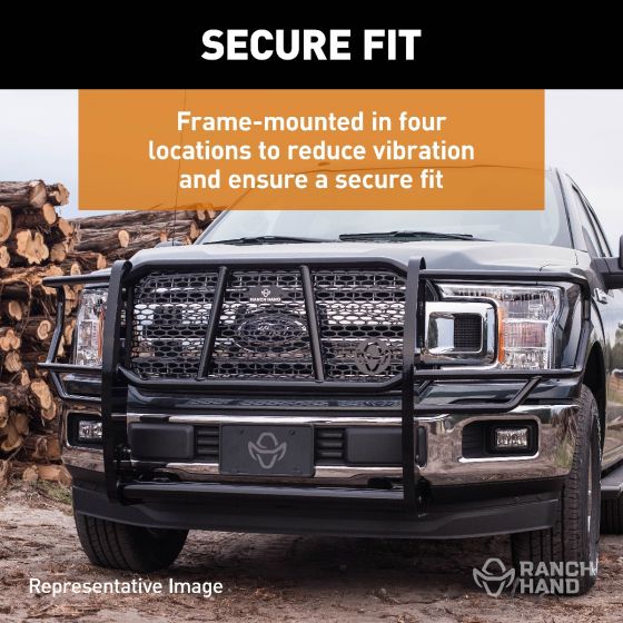 Product of Ranch Hand Ggf16ebl1 Grille Guard