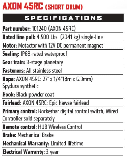 Product of Warn 101240 Winch