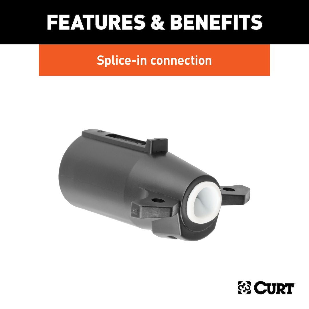 Product of Curt 58141 Trailer Wiring Connector