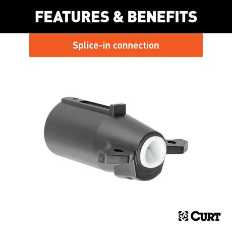 Product of Curt 58141 Trailer Wiring Connector