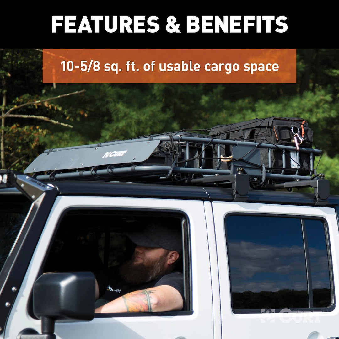 Product of Curt 18115 Roof Basket