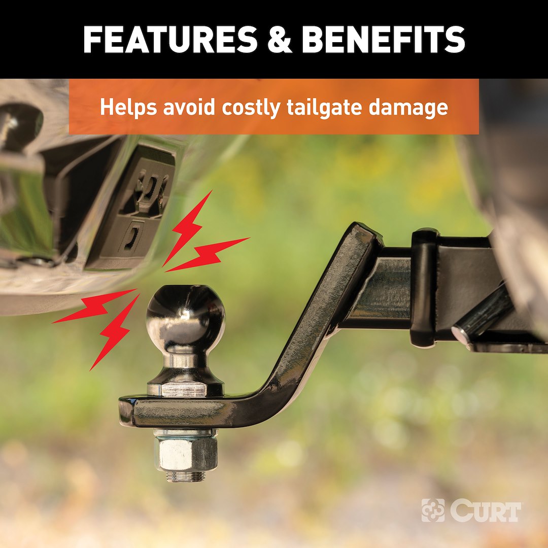 Product of Curt 58265 Trailer Hitch Cover