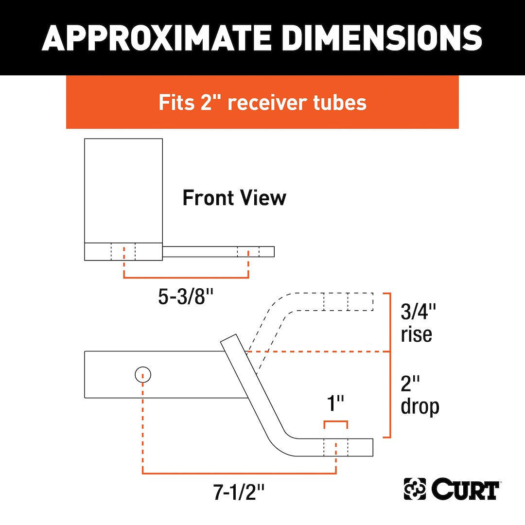 Product of Curt 45820 Trailer Hitch Ball Mount