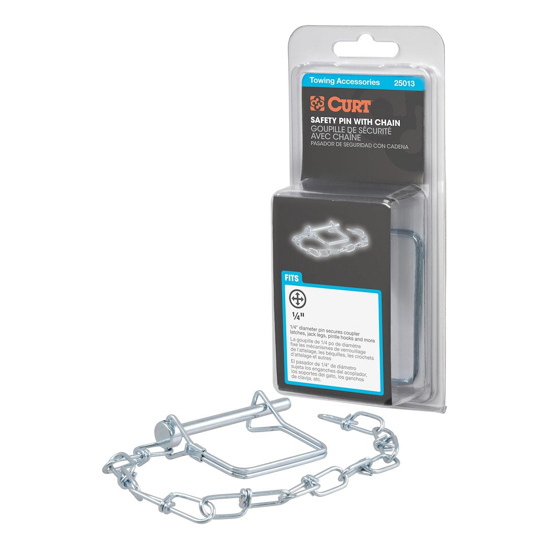 Product of Curt 25013 Trailer Coupler Safety Pin Clip