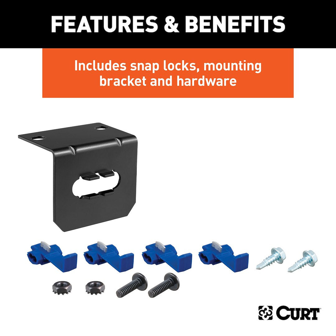 Product of Curt 58345 Trailer Wiring Connector