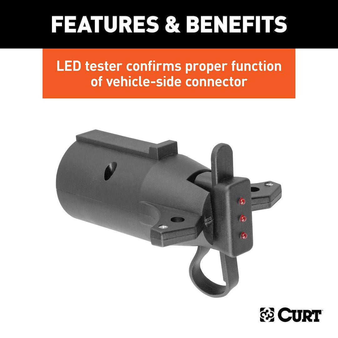 Product of Curt 57245 Trailer Wiring Connector Adapter