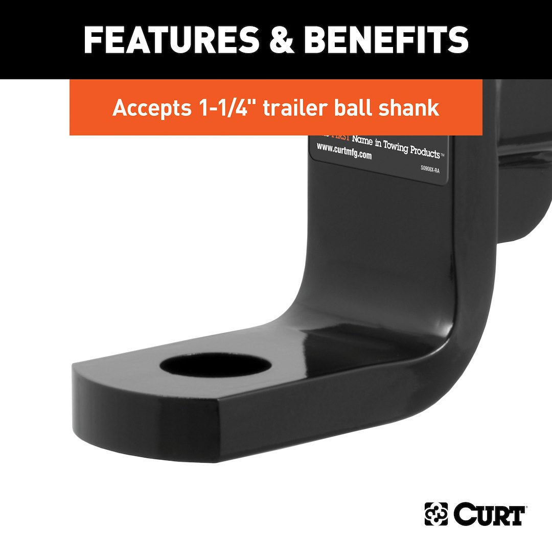 Product of Curt 45338 Trailer Hitch Ball Mount