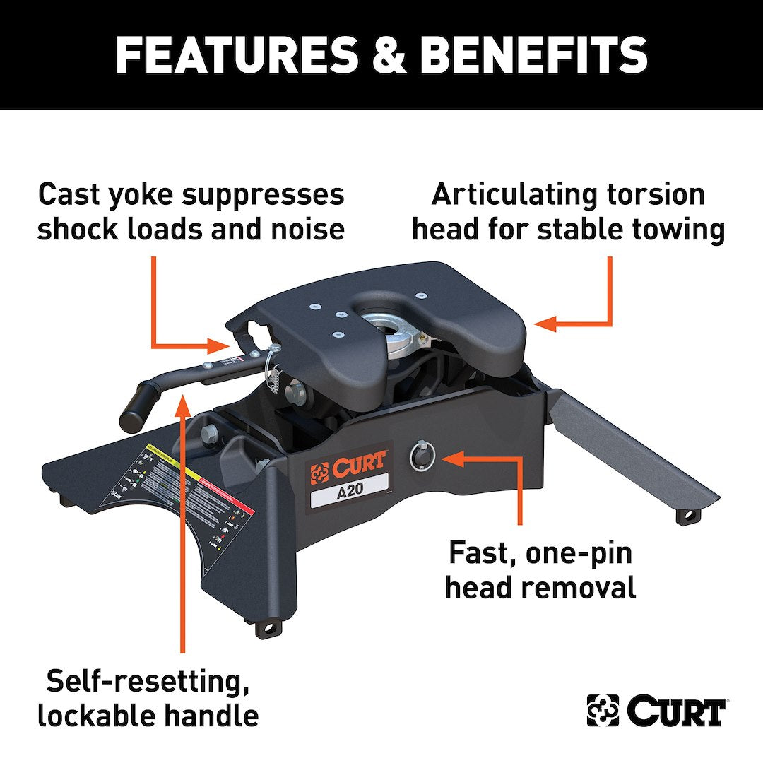 Product of Curt 16140 Fifth Wheel Trailer Hitch