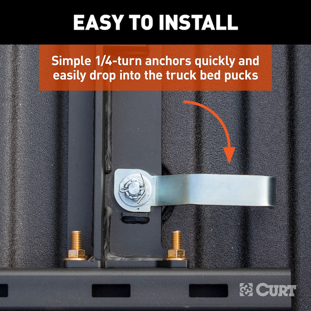 Product of Curt 16027 Fifth Wheel Trailer Hitch Rail Adapter