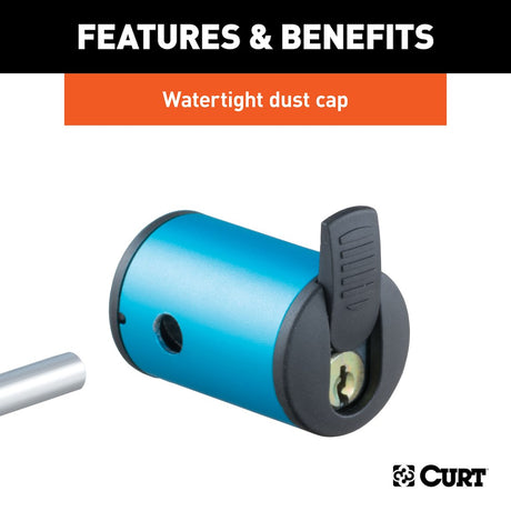 Product of Curt 23503 Trailer Coupler Lock