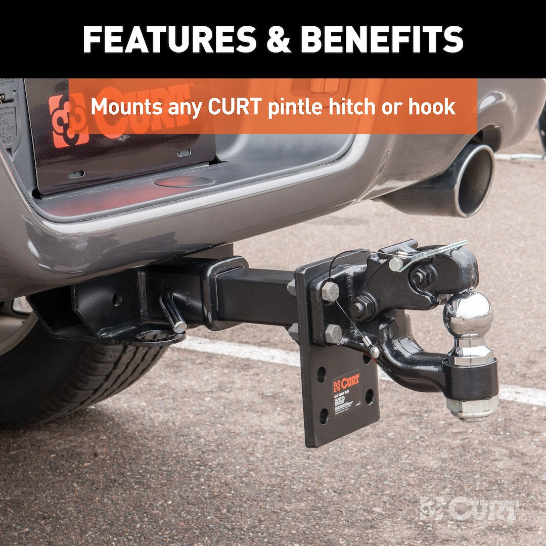 Product of Curt 48324 Pintle Hook Mounting Plate