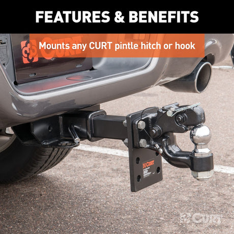 Product of Curt 48324 Pintle Hook Mounting Plate