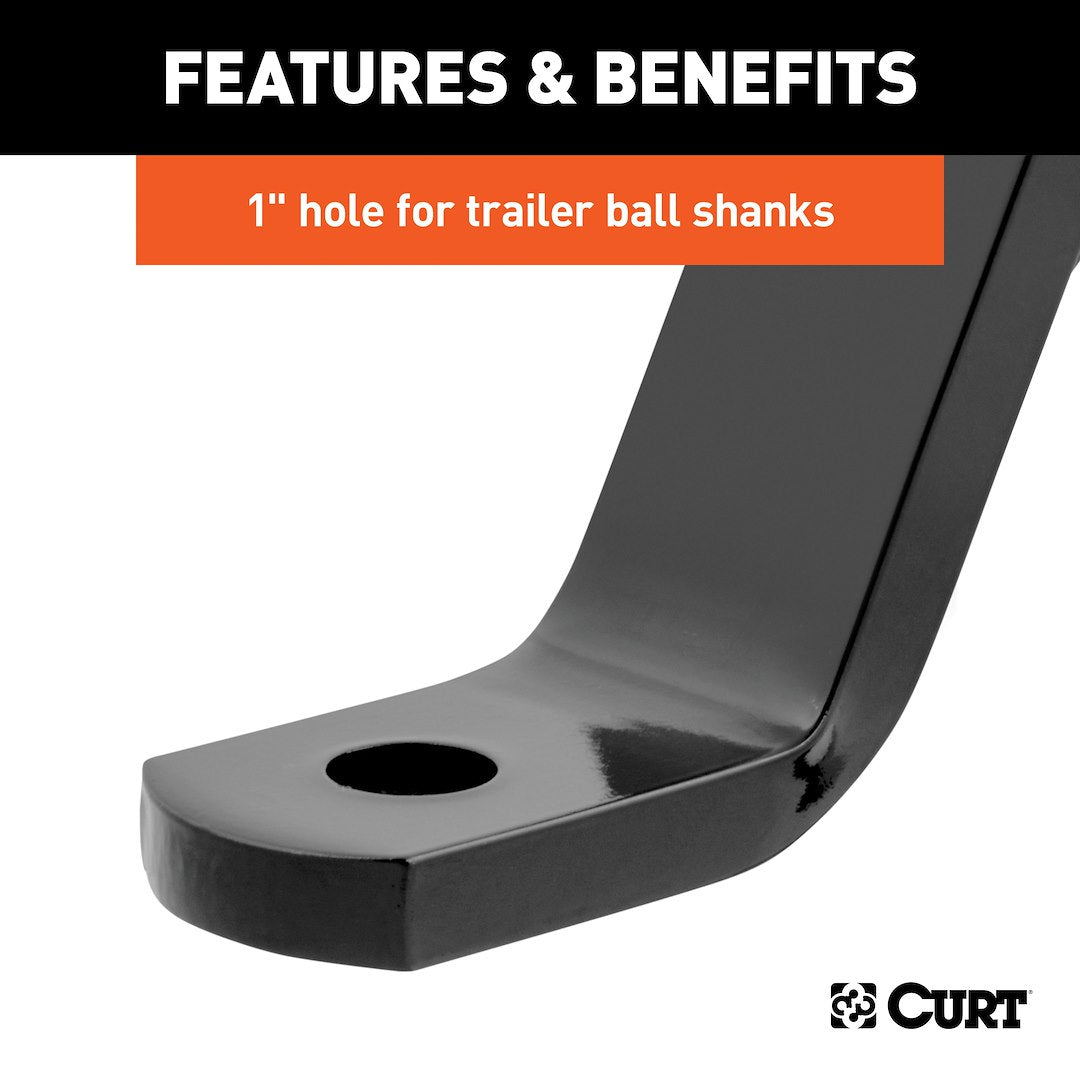 Product of Curt 45090 Trailer Hitch Ball Mount