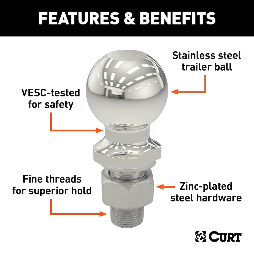 Product of Curt 40056 Trailer Hitch Ball
