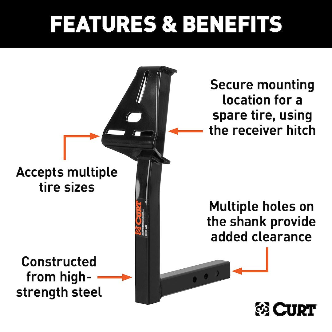 Product of Curt 31006 Spare Tire Carrier