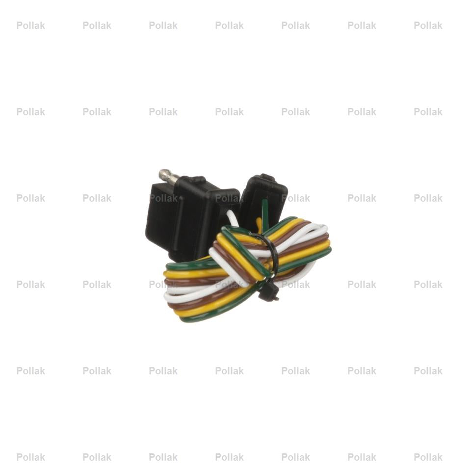 Product of Pollak 12-412E Trailer End 4 Flat Trailer Wiring Connector