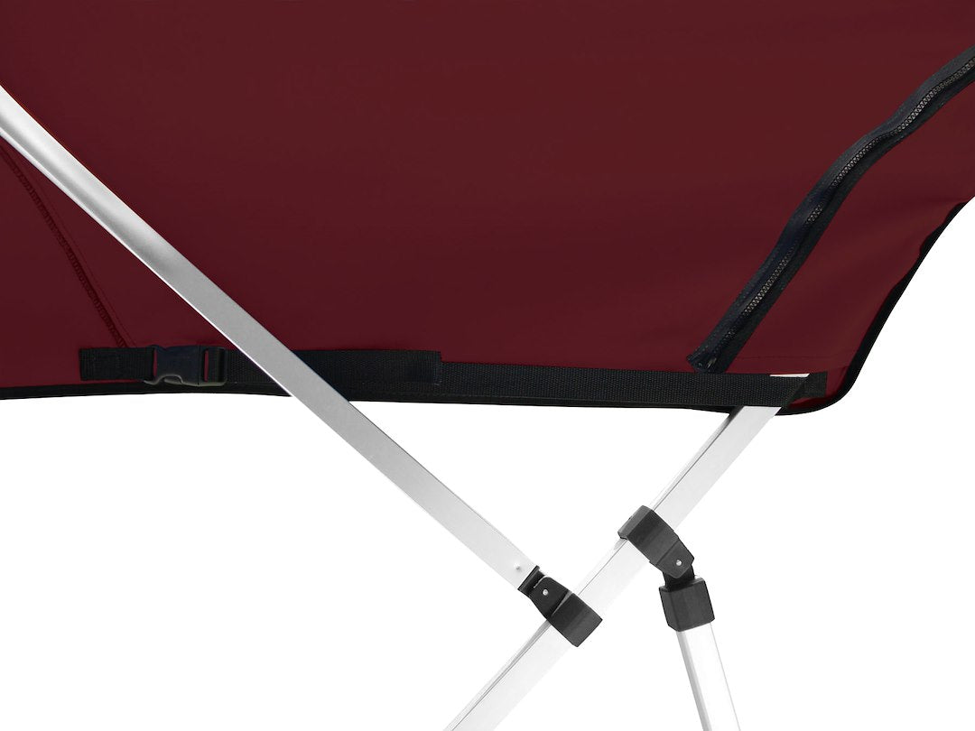 Carver 8ponrcla08 Boat Bimini Top Fabric||sq_Tube Canvas Close Up_Burgundy.Jpg||86||c4v8ponrcla08||982570