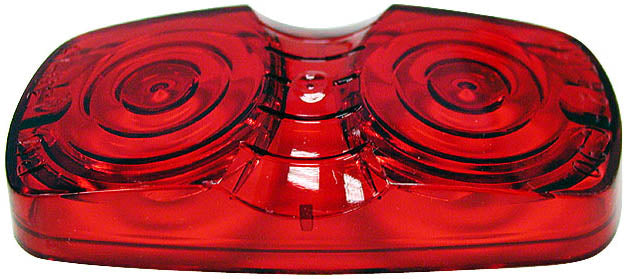 Peterson Mfg. V138-15r Turn Signal-Parking-Side Marker Light Lens||prnv138-15r.Jpg||85||p6jv13815r||1729128