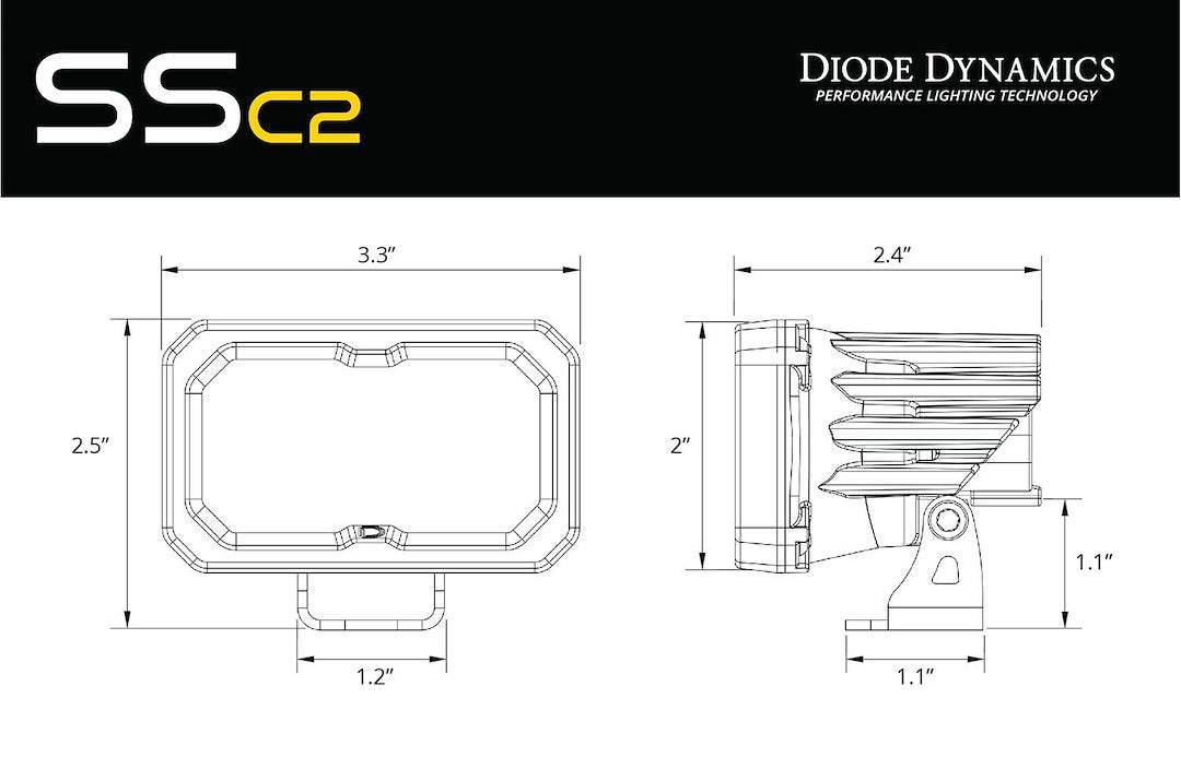 Product of Diode Dynamics DD6407P Driving/ Fog Light