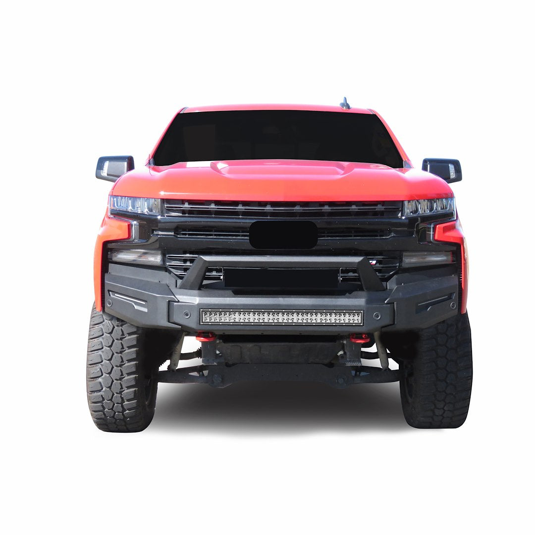 Product of Black Horse Offroad AFB-SI20-K2 Armour II Steel Powder Coated Bumper