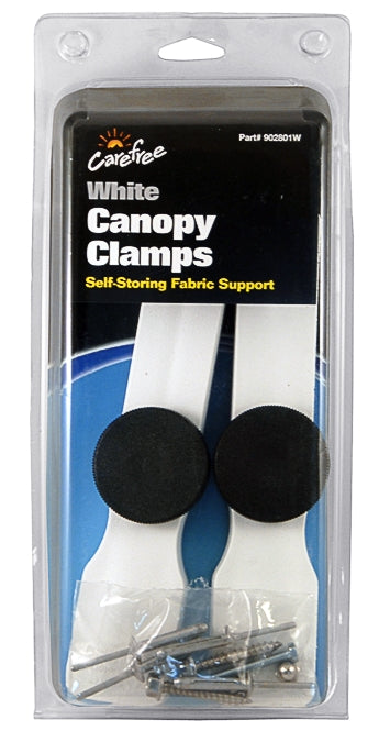 Carefree Rv 902801 Awning Fabric Clamp||902801w Canopy Clam In Clam Shell.Jpg||85||c6f902801||998428