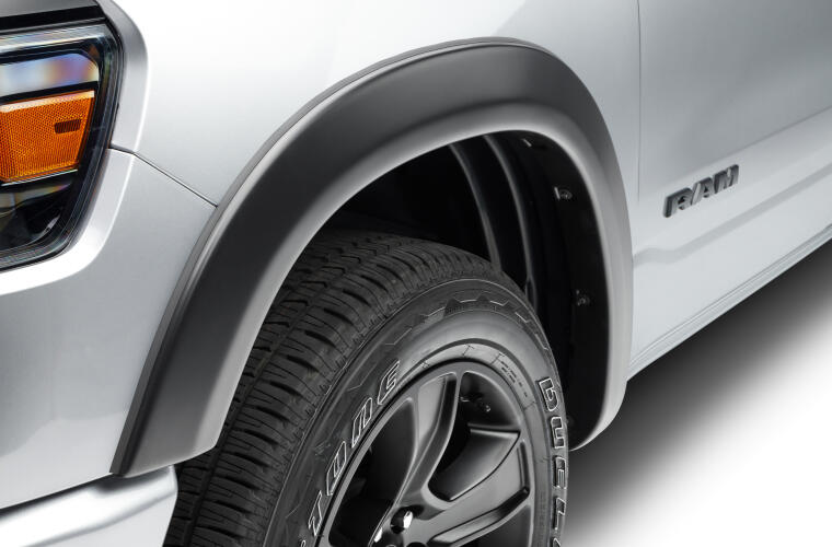 Product of Bushwacker 50928-02 Non-Exposed Fasteners Black Fender Flare - Set Of 4