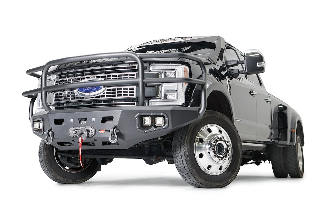 Warn 107182 Bumper||107182 - Ascent Hd Bumper - Ford 2017 Super Duty F450-F550 - Full Grille Guard.Jpg||85||w36107182||1606148
