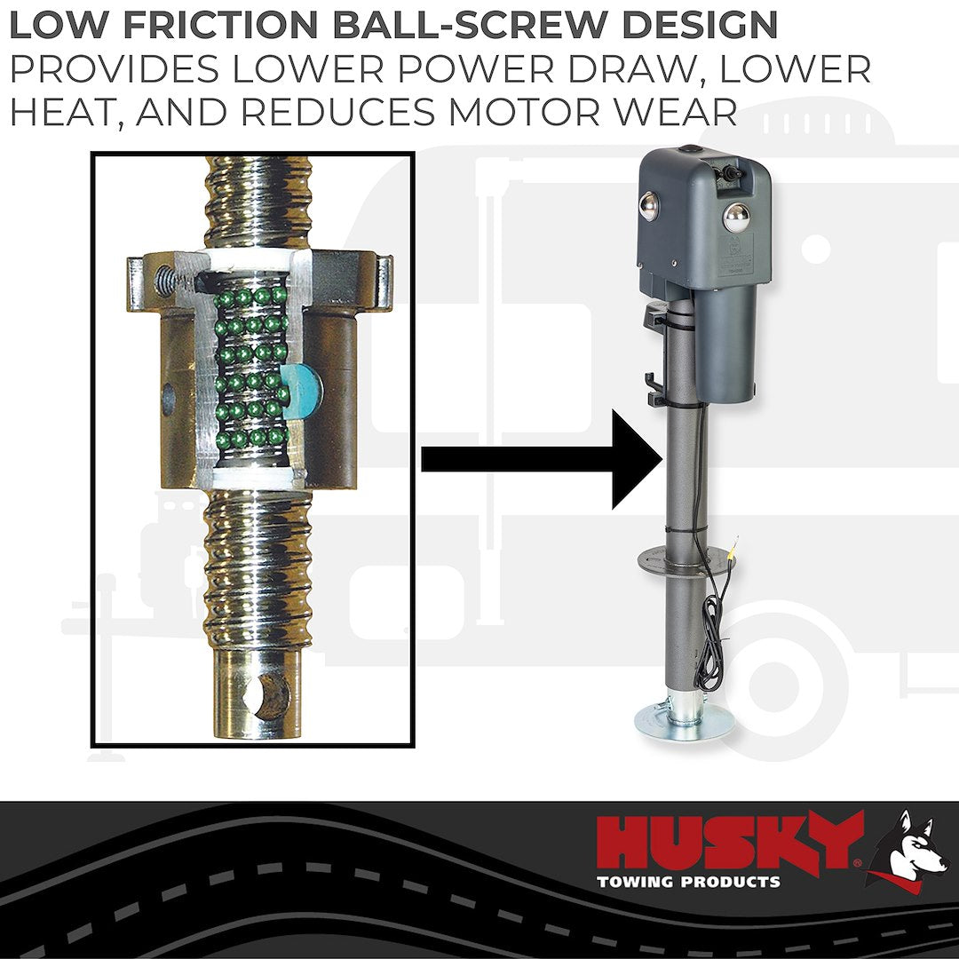 Product of Husky Towing 87641 4500 Pound Electric Trailer Tongue Jack