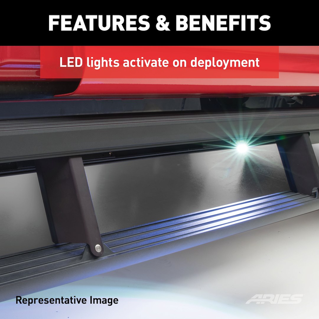 Product of ARIES ActionTrac Running Boards Component (3025183)