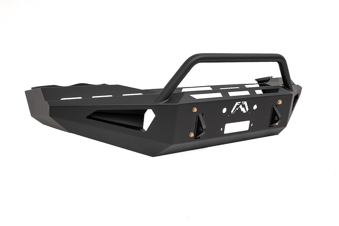 Product of Fab Fours DR03-RS1062-1 Red Steel Steel Powder Coated Bumper